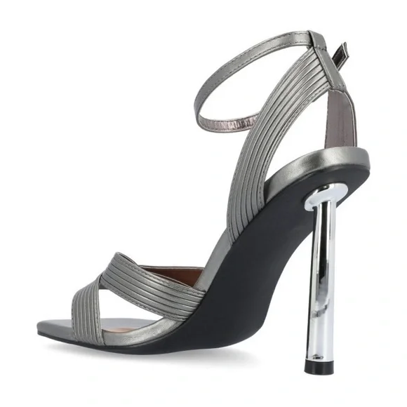 Journee Collection Womens Annett Tru
Comfort Foam Mid Heel Open Toe Pumps - Picture 3 of 12